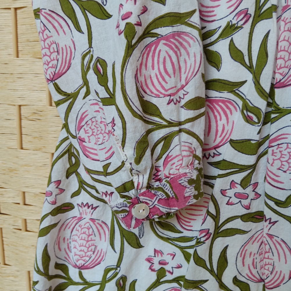 Chanel Floral Pink and Green Dress - Picture 4 of 14